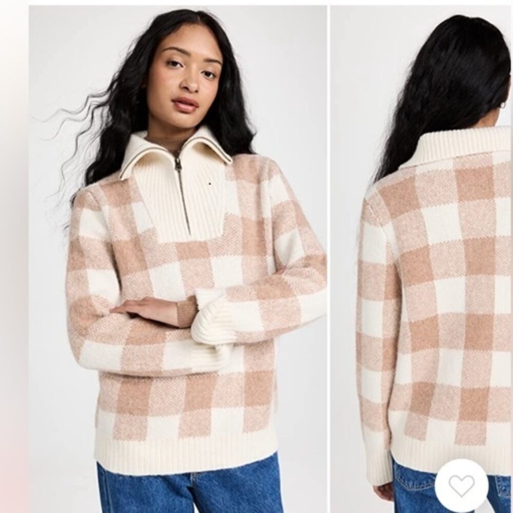 Faherty Saturday Pullover Sweater Yack and Alpaca Blend XS